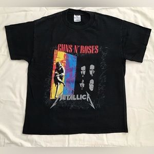 Guns N Roses Metallica 1992 XL